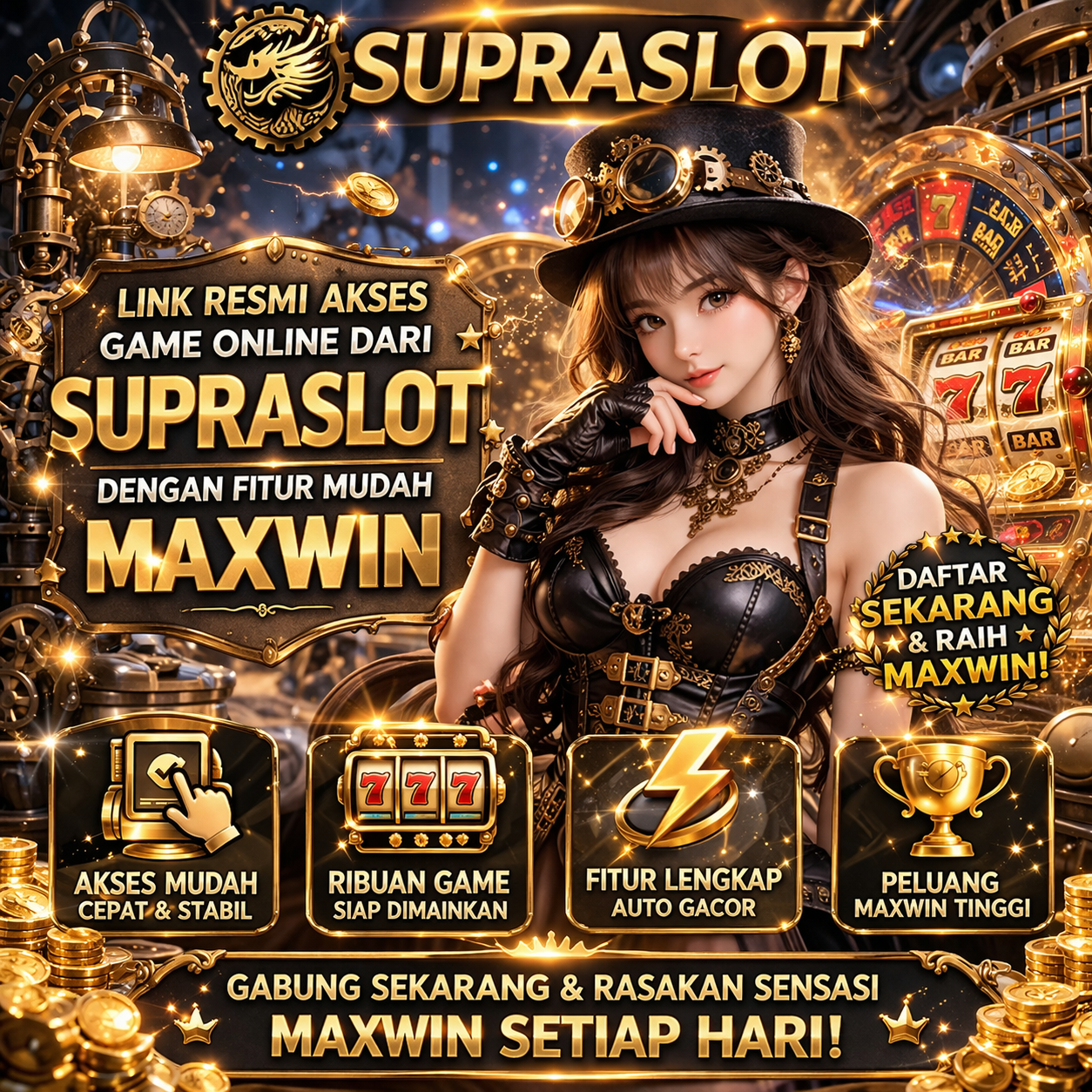 Link Resmi Akses Game Online Dari SUPRASLOT Dengan Fitur Mudah Maxwin